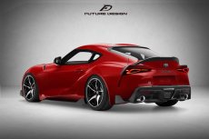 画像11: TOYOTA トヨタ A90 SUPRA スープラ SZ SZ-R RZ アイライン 4点セット リアスポイラー 本物Drycarbon ドライカーボン (11)