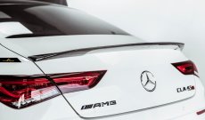 画像1: BENZ メルセデス・ベンツ CLA-Class W118 トランク用リアスポイラー 本物DryCarbon ドライカーボン ED2 (1)