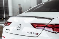 画像7: BENZ メルセデス・ベンツ CLA-Class W118 トランク用リアスポイラー 本物DryCarbon ドライカーボン ED2 (7)