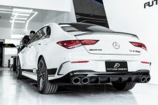 画像3: BENZ メルセデス・ベンツ CLA-Class W118 トランク用リアスポイラー 本物DryCarbon ドライカーボン ED2 (3)