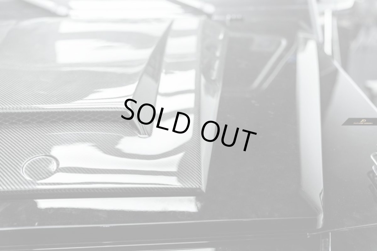 画像4: BENZ メルセデス・ベンツ W463 G-Class ボンネットフード 本物DryCarbon ドライカーボン (4)