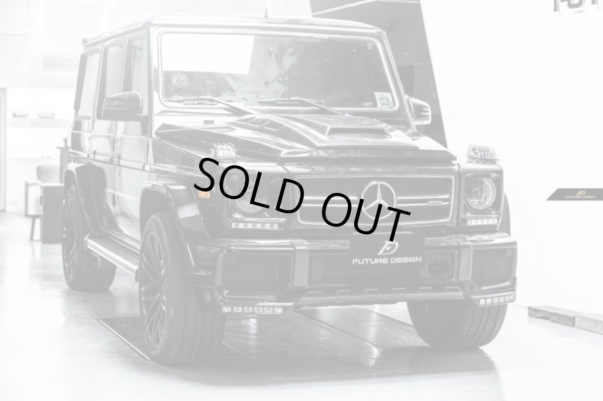 画像6: BENZ メルセデス・ベンツ W463 G-Class ボンネットフード 本物DryCarbon ドライカーボン (6)