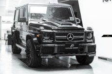 画像6: BENZ メルセデス・ベンツ W463 G-Class ボンネットフード 本物DryCarbon ドライカーボン (6)