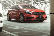 画像3: BENZ メルセデス・ベンツ A-Class W176 前期用 パナメリカーナ グリル GT R グリル A180 A200 A35 A45 AMG ブラック仕様 スポーツ (3)