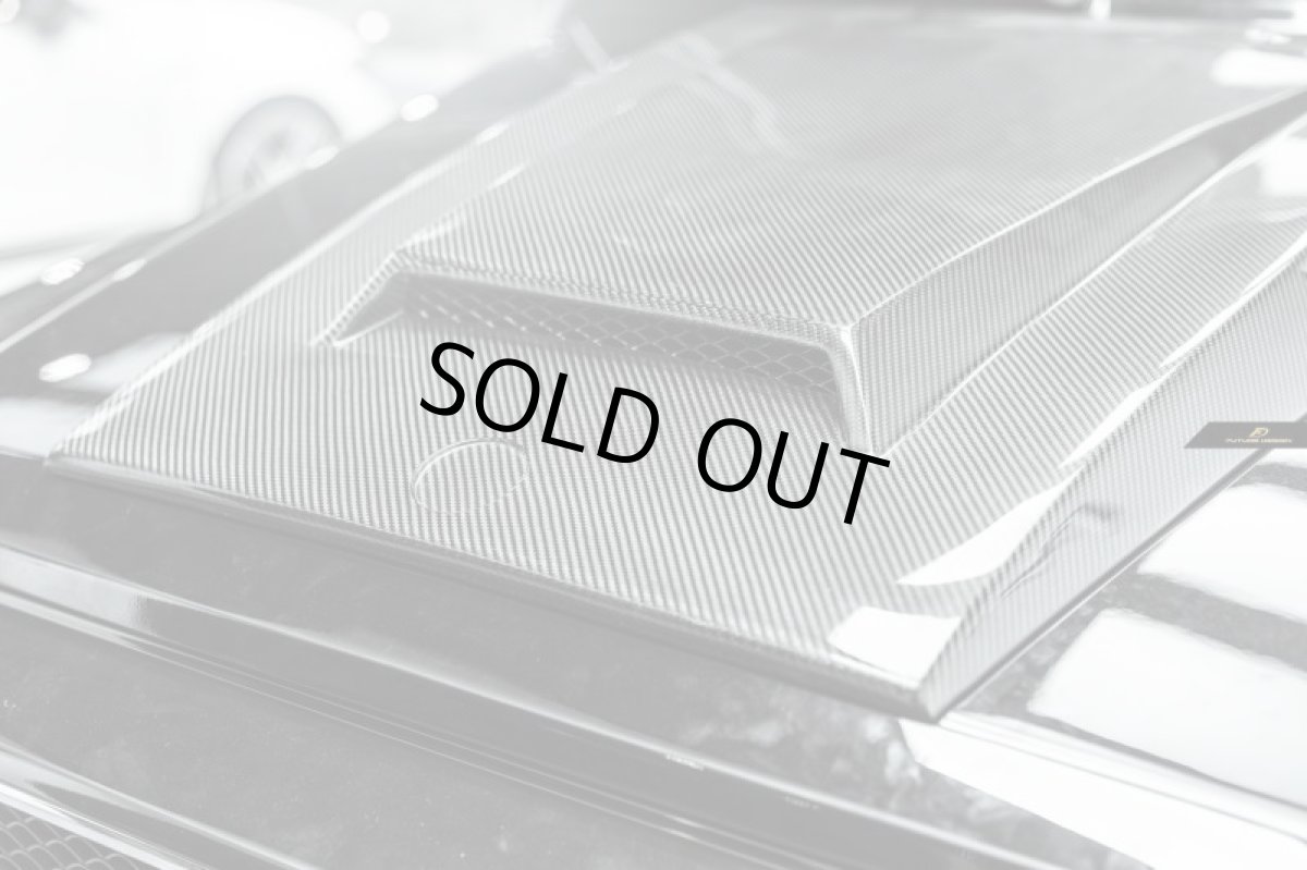 画像3: BENZ メルセデス・ベンツ W463 G-Class ボンネットフード 本物DryCarbon ドライカーボン (3)