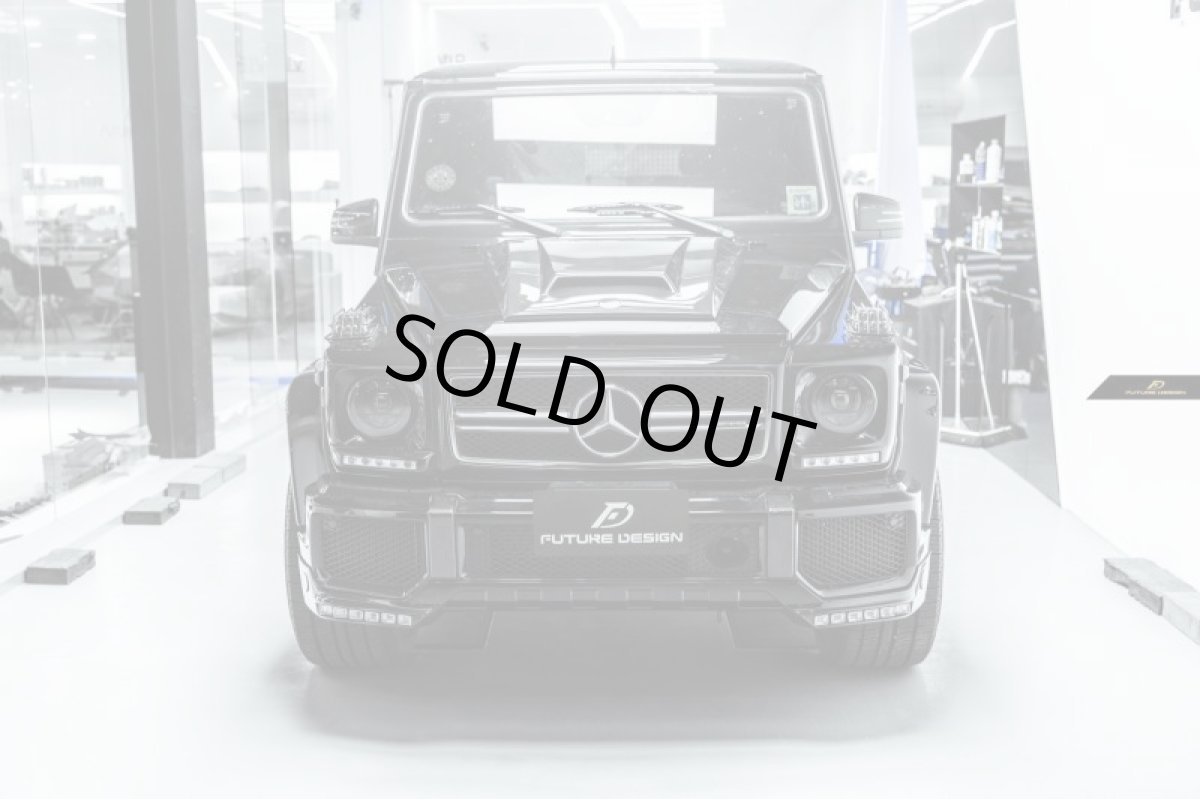 画像8: BENZ メルセデス・ベンツ W463 G-Class ボンネットフード 本物DryCarbon ドライカーボン (8)