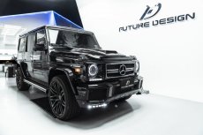 画像10: BENZ メルセデス・ベンツ W463 G-Class ボンネットフード 本物DryCarbon ドライカーボン (10)