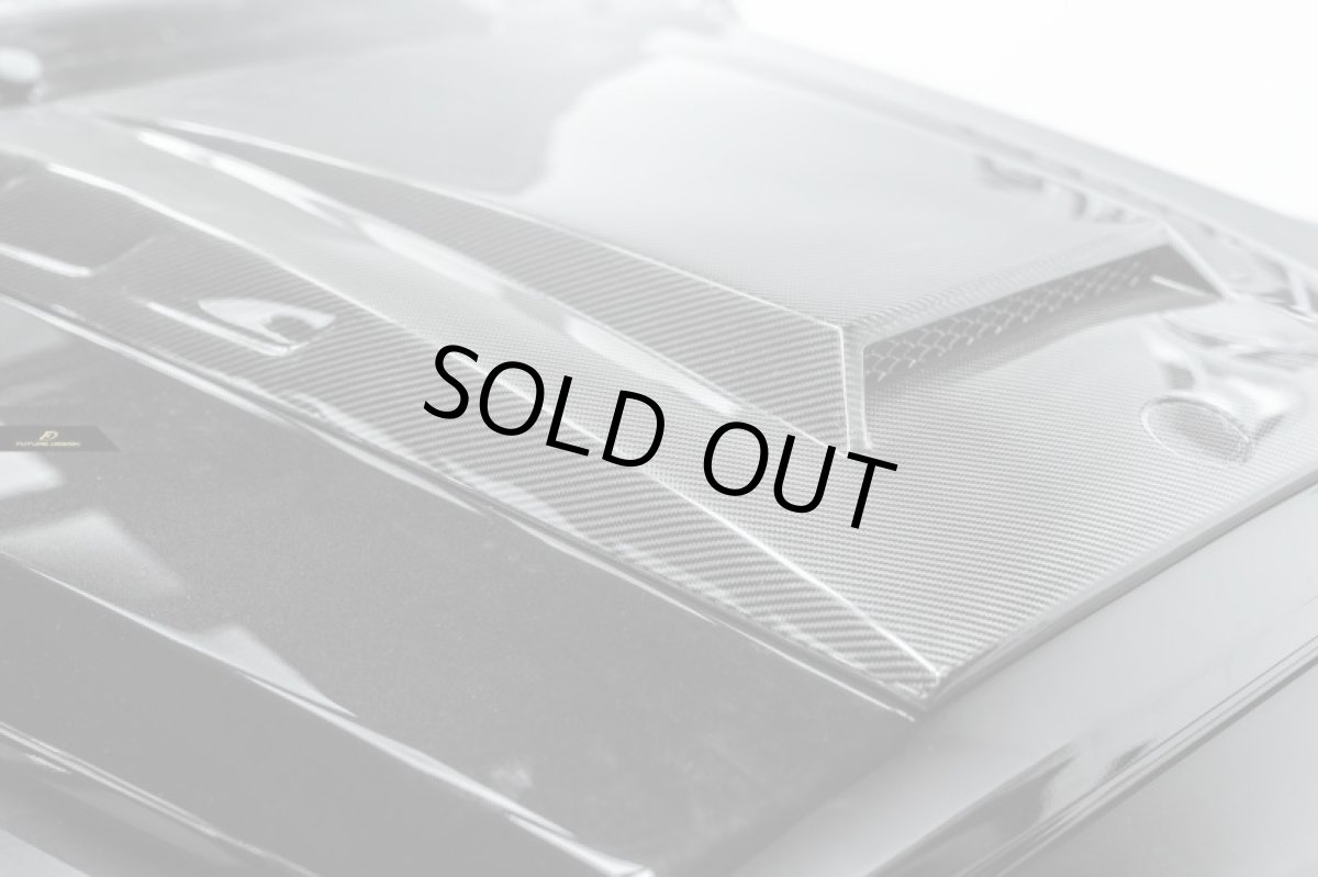 画像2: BENZ メルセデス・ベンツ W463 G-Class ボンネットフード 本物DryCarbon ドライカーボン (2)