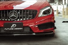 画像2: BENZ メルセデス・ベンツ A-Class W176 前期用 パナメリカーナ グリル GT R グリル A180 A200 A35 A45 AMG ブラック仕様 スポーツ (2)