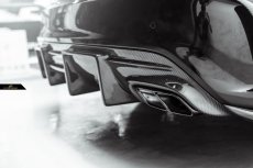 画像7: BENZ メルセデス・ベンツ CLAクラスW117 AMGリアバンパー用ディフューザー スポイラー 本物DryCarbon ドライカーボン (7)