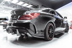 画像3: BENZ メルセデス・ベンツ CLAクラス W117 サイドスカート 本物DryCarbon ドライカーボン (3)