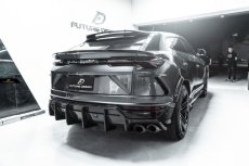 画像6: Lamborghini URUS ウルス リアバンパー用 リアディフューザー 本物DryCarbon ドライカーボン (6)