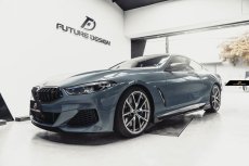 画像9: BMW 8シリーズ G14 G15 Mスポーツ用 サイドスカート 本物DryCarbon ドライカーボン (9)