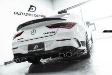 画像6: BENZ メルセデス・ベンツ CLA-Class W118 トランク用リアスポイラー 本物DryCarbon ドライカーボン  (6)