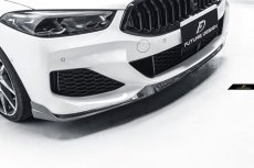 画像5: BMW 8シリーズ G14 G15 G16 Mスポーツ フロント用 リップスポイラー 本物DryCarbon ドライカーボン (5)