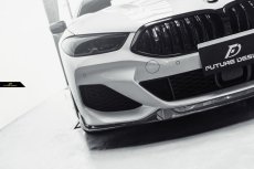 画像4: BMW 8シリーズ G14 G15 G16 Mスポーツ フロント用 リップスポイラー 本物DryCarbon ドライカーボン (4)