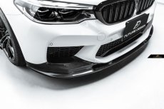 画像7: BMW 5シリーズ F90 M5 フロントバンパー用リップスポイラー DryCarbon 本物ドライカーボン (7)