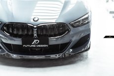 画像17: BMW 8シリーズ G14 G15 G16 Mスポーツ フロント用 リップスポイラー 本物DryCarbon ドライカーボン (17)