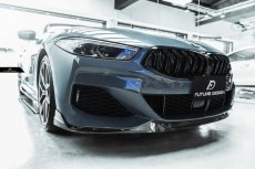 画像11: BMW 8シリーズ G14 G15 G16 Mスポーツ フロント用 リップスポイラー 本物DryCarbon ドライカーボン (11)