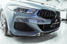 画像16: BMW 8シリーズ G14 G15 G16 Mスポーツ フロント用 リップスポイラー 本物DryCarbon ドライカーボン (16)