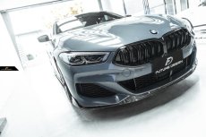 画像10: BMW 8シリーズ G14 G15 G16 Mスポーツ フロント用 リップスポイラー 本物DryCarbon ドライカーボン (10)