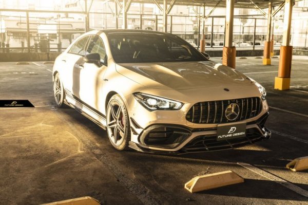 BENZ メルセデス・ベンツ CLA-Class W118 X118 フロント用 カナード