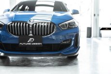 画像12: BMW 1シリーズ F40 Mスポーツ フロントバンパー用 リップスポイラー 本物DryCarbon ドライカーボン (12)
