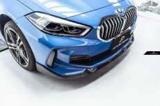 画像2: BMW 1シリーズ F40 Mスポーツ フロントバンパー用 リップスポイラー 本物DryCarbon ドライカーボン (2)