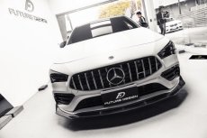 画像8: BENZ メルセデス・ベンツ CLA-Class W118 X118 フロントバンパー用リップスポイラー 本物DryCarbon ドライカーボン (8)