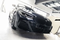 画像4: BMW 5シリーズ G30 セダン G31 ツーリング 後期車 フロント用艶ありブラックキドニーグリル センターグリル (4)