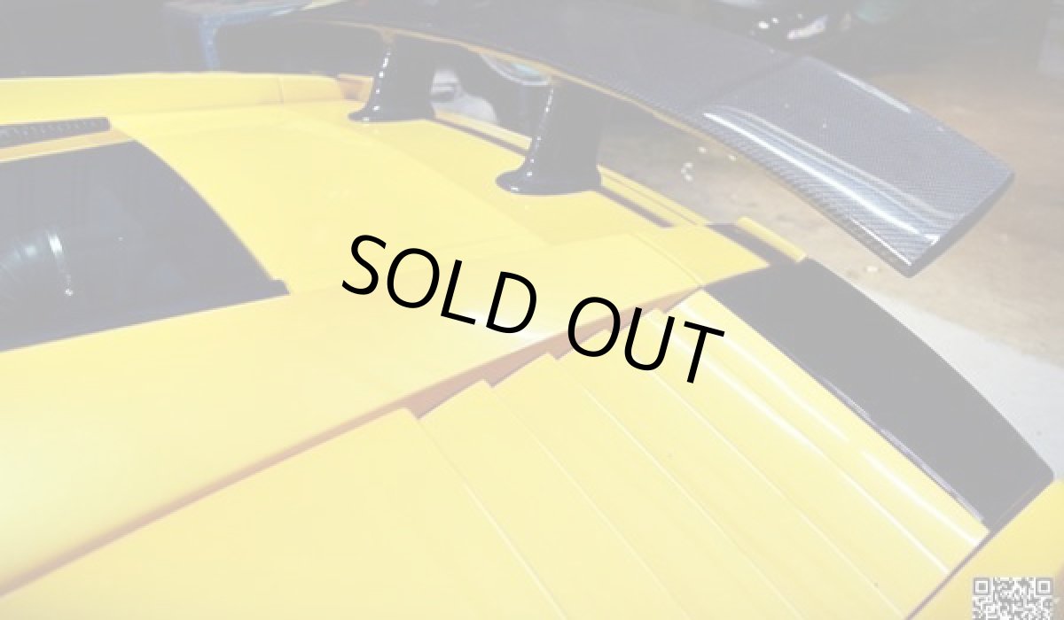 画像2: Lamborghini ランボルギーニ ガヤルド LP550 LP560 LP570 用 570タイプ リアウィング スポイラー 本物DryCarbon ドライカーボン (2)