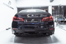 画像5: BMW 5シリーズ F90 M5 セダン トランク用リアスポイラー 本物Drycarbon ドライカーボン (5)