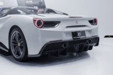 画像8: Ferrari フェラーリ 488 テールランプ用カバー 本物DryCarbon ドライカーボン ン カスタム (8)