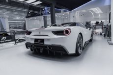 画像6: Ferrari フェラーリ 488 サイドスカート スポイラー 本物DryCarbon ドライカーボン ン カスタム (6)