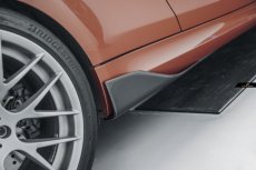 画像1: BMW 1シリーズ E82 Mスポーツ 1M 専用 サイドスカート スポイラー 本物Drycarbon ドライカーボン エアロ (1)