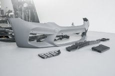 画像10: BMW 5シリーズ G30 セダン 専用 F90 M5 LOOKに変身 フロントバンパー フェンダー ボディ キット  (10)