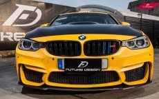 画像3: BMW F32 F33 F36 4シリーズ 用 M ドーム式 ボンネット Mエンジンフード 隆起タイプ ダクト (3)
