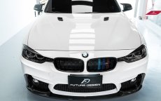 画像1: BMW F32 F33 F35 F36 4シリーズ用 M ドーム式 ボンネット Mエンジンフード 隆起タイプ ダクト (1)
