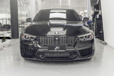 画像4: BMW 5シリーズ G30 セダン 専用 F90 M5 LOOKに変身 フロントバンパー フェンダー ボディ キット  (4)