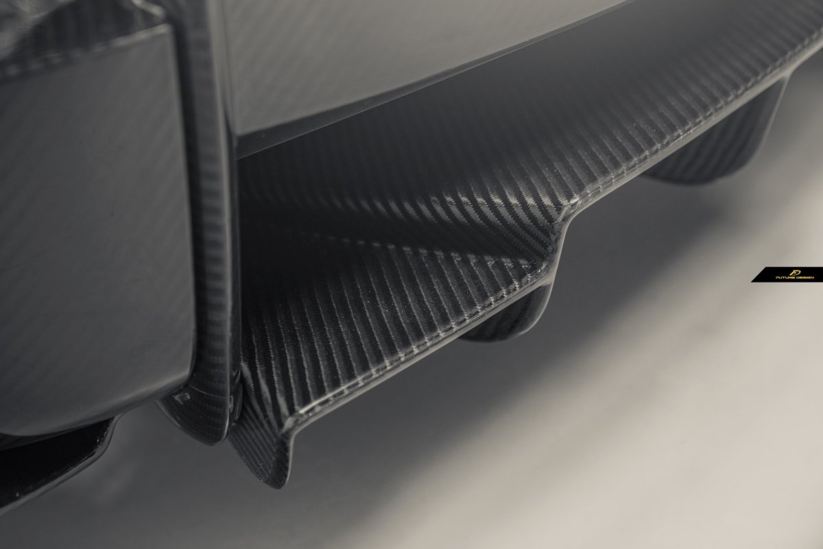 画像15: PAGANI HUAYTA パガーニ ウアイラ フルエアロ 本物Drycarbon ドライカーボン リップスポイラー ディフューザー カナード (15)