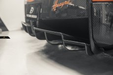 画像11: PAGANI HUAYTA パガーニ ウアイラ フルエアロ 本物Drycarbon ドライカーボン リップスポイラー ディフューザー カナード (11)