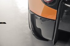 画像9: PAGANI HUAYTA パガーニ ウアイラ フルエアロ 本物Drycarbon ドライカーボン リップスポイラー ディフューザー カナード (9)