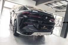 画像10: BMW Xシリーズ X6 G06 ルーフスポイラー 本物DryCarbon ドライカーボン (10)