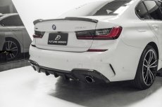 画像6: BMW 3シリーズ G20 G21 M-TECH Mスポーツ リアバンパー用 ディフューザー 本物DryCarbon ドライカーボン (6)