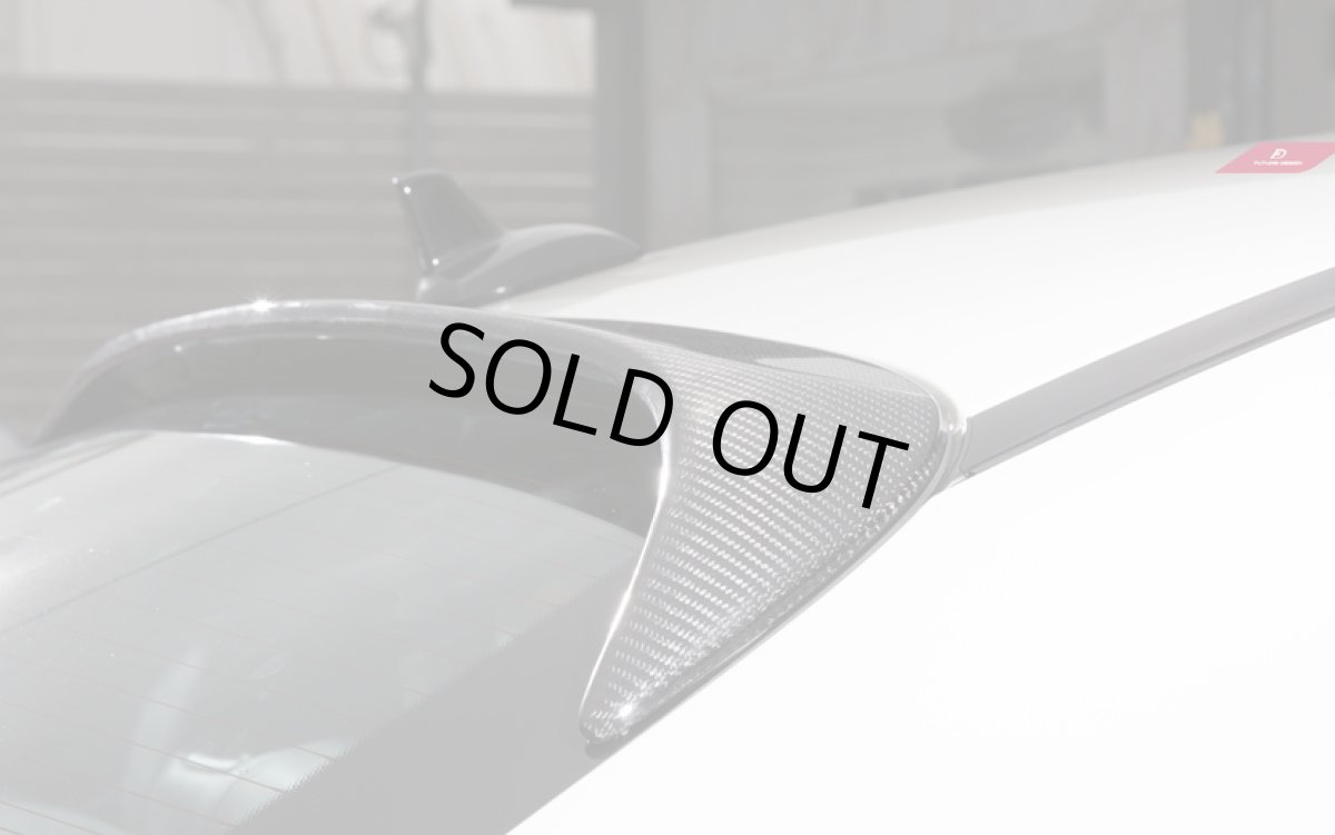 画像4: BENZ メルセデス・ベンツ CLA-Class W117 ルーフスポイラー 本物DryCarbon ドライカーボン (4)