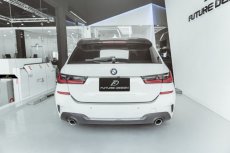 画像3: BMW 3シリーズ G21 ツーリング リアスポイラー 本物DryCarbon ドライカーボン (3)