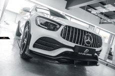 画像7: BENZ メルセデス・ベンツ GLC X253 C253 SUV クーペ 後期車 フロントバンパー用 リップスポイラー 本物Dry Carbon ドライカーボン (7)