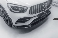 画像2: BENZ メルセデス・ベンツ GLC X253 C253 SUV クーペ 後期車 フロントバンパー用 リップスポイラー 本物Dry Carbon ドライカーボン (2)