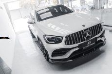 画像5: BENZ メルセデス・ベンツ GLC X253 C253 SUV クーペ 後期車 フロントバンパー用 リップスポイラー 本物Dry Carbon ドライカーボン (5)