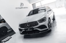 画像4: BENZ メルセデス・ベンツ GLC X253 C253 SUV クーペ 後期車 フロントバンパー用 リップスポイラー 本物Dry Carbon ドライカーボン (4)